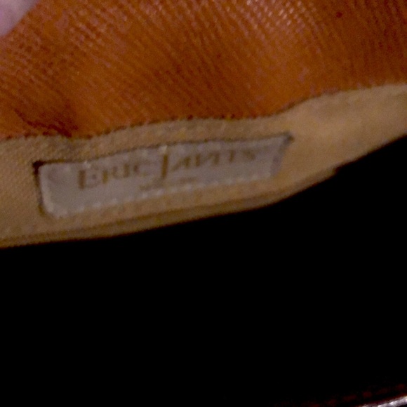 ERIC JAVITS PURSE HANDBAG 11 x 8 x 5 SQUISHEE VGC - Picture 6 of 7